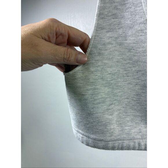 SKIMS Cotton Fleece Bra in Gray Size M - Picture 3 of 8